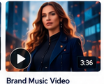 AI music video showcase